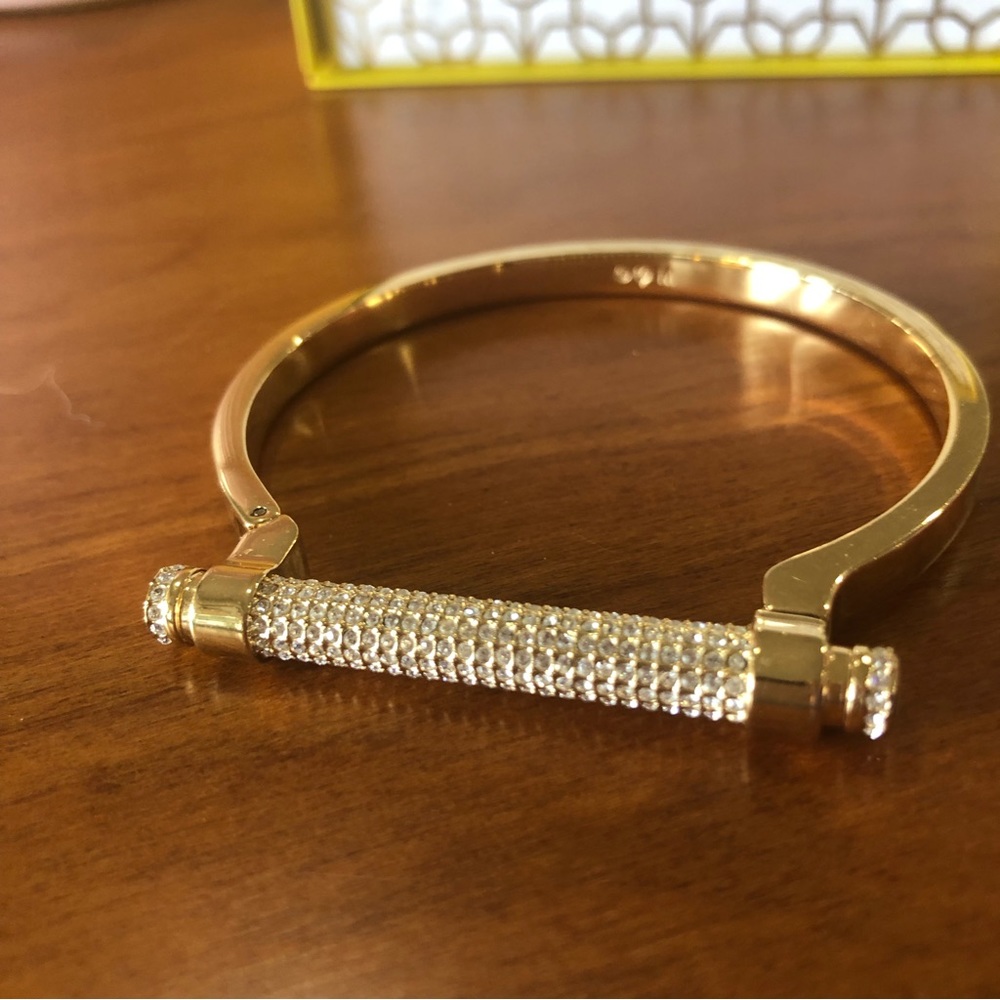 Swarovski Bracelet Gold crystal Trending - Picture 3 of 8
